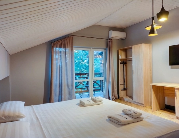 1-мест. (разм. в 2-мест.) делюкс - Отель «Art Hotel на Октябрьской» Цандрипш