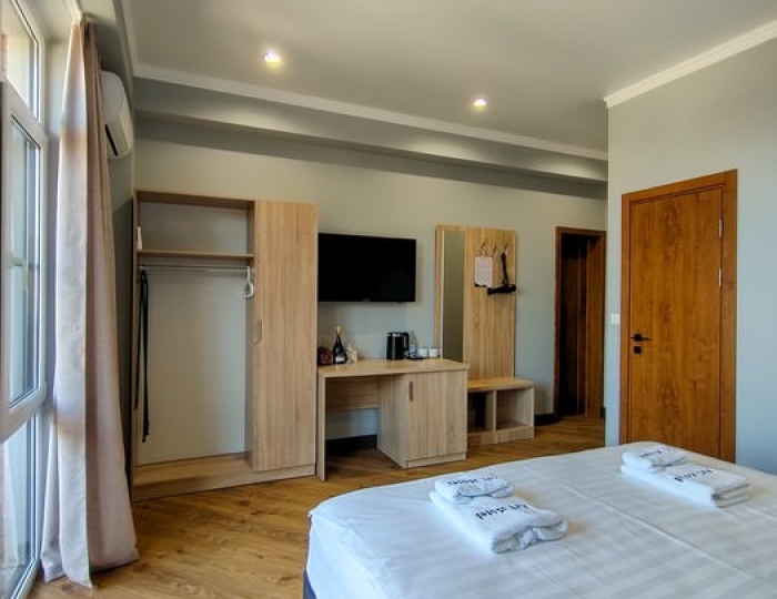 1-мест. (разм. в 2-мест.) станд. с балк. - Отель «Art Hotel на Октябрьской» Цандрипш